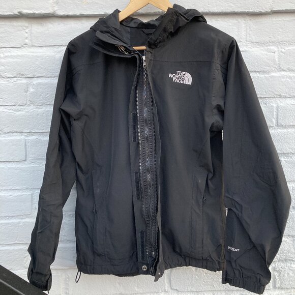 The North Face HyVent Waterproof Shell Jacket in Black Women's M - Picture 1 of 10